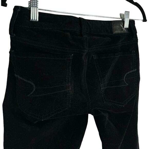 American Eagle Jeggings 360 Super Stretch Womens Black Jeans size 0 - Picture 5 of 6